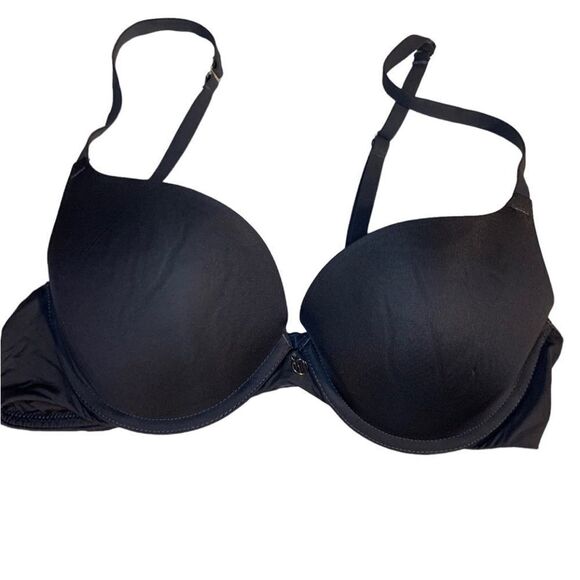 MONTELLE Intimates 32C Black Bra - Picture 1 of 4